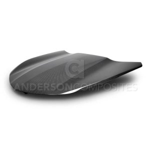 Chevrolet Camaro Hood - Anderson Composites - OE Style, Non Vented - Carbon Fiber - `16-`18